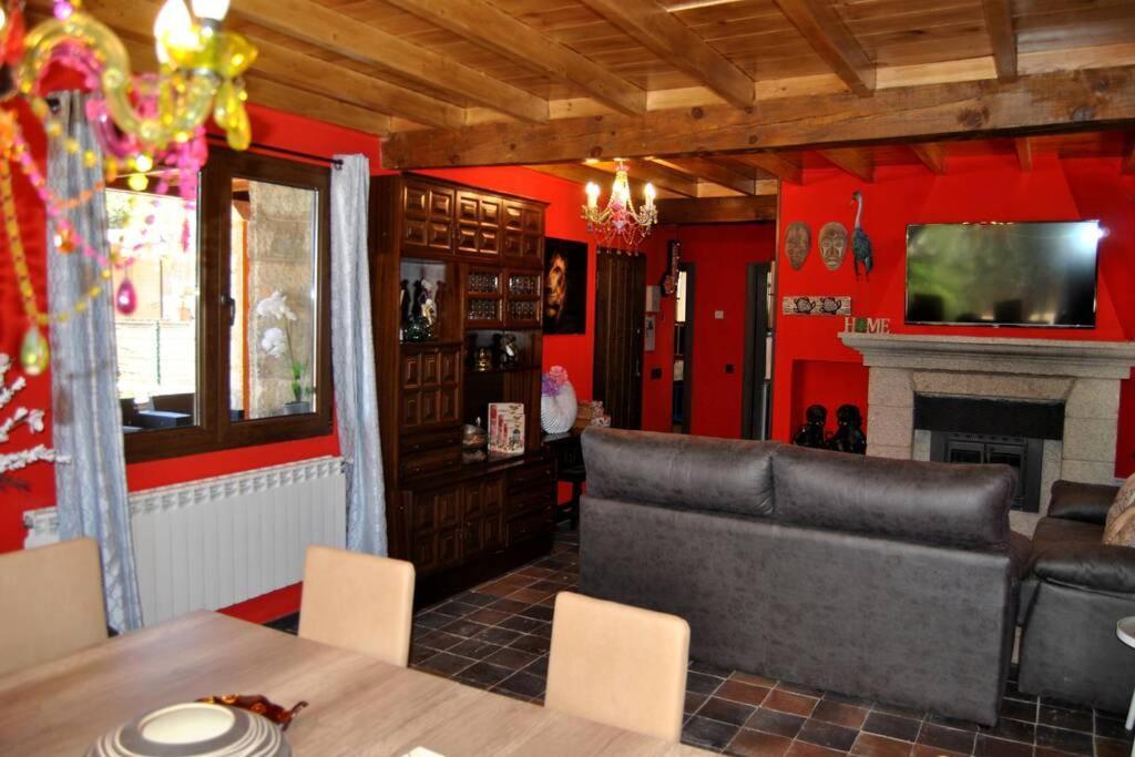 Casa Rural Mansion Adela Con Piscina Y Jacuzzi Collado Mediano المظهر الخارجي الصورة