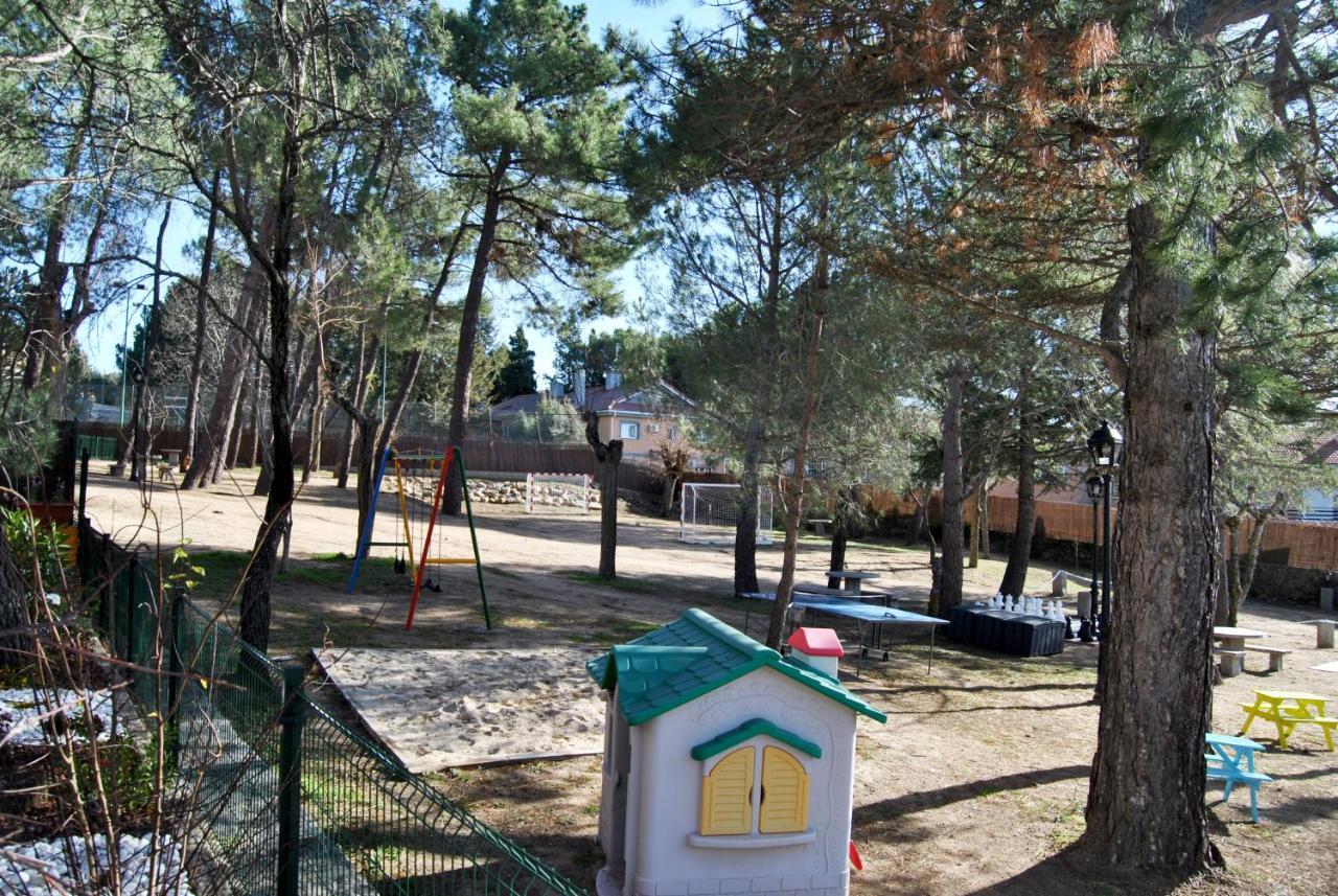 Casa Rural Mansion Adela Con Piscina Y Jacuzzi Collado Mediano المظهر الخارجي الصورة