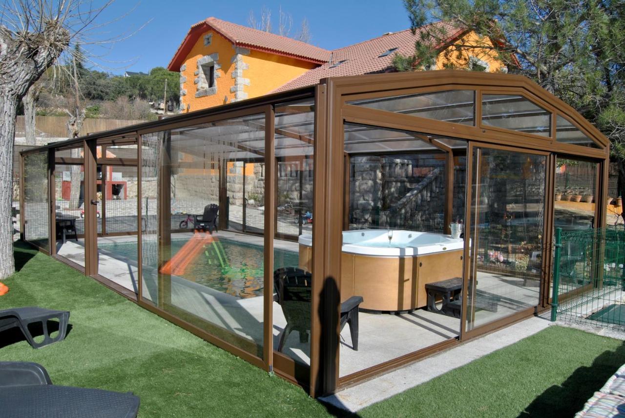 Casa Rural Mansion Adela Con Piscina Y Jacuzzi Collado Mediano المظهر الخارجي الصورة